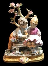 VTG Italian Capodimonte Vier