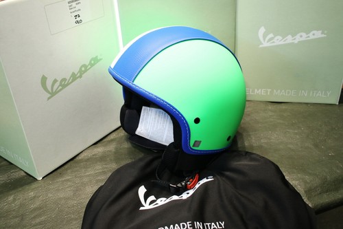Casco jet vespa fluo - casco,