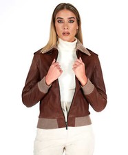 D'Arienzo Bomber Vera Pelle