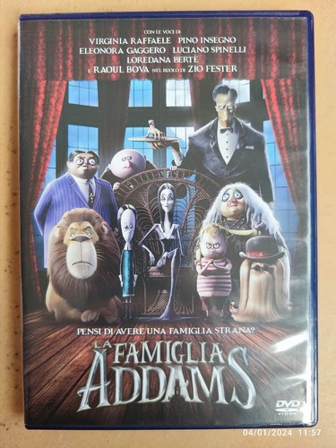 Dvd cartone famiglia - cartone, addams