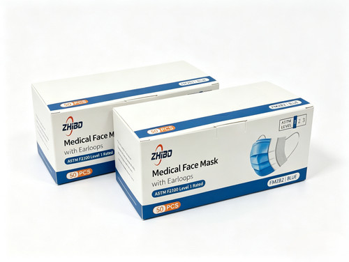 Mascherine mediche monouso blu - monouso,