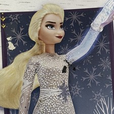 Disney Frozen Magical Discovery Bambola Elsa con Luci e Suoni NUOVA