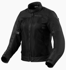 GIACCA DONNA TRAFORATA ESTIVA MOTO REV'IT ECLIPSE 2 LADIES NERO TG 42 (46ITA)