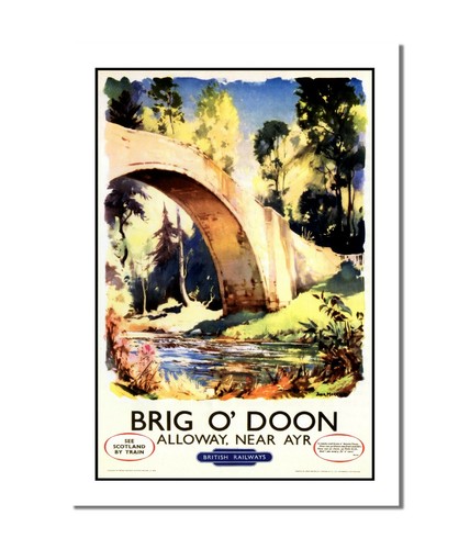 Poster brig doon travel - o,