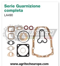 LOMBARDINI LA490 SERIE GUARNIZIONE COMPLETA MOTORE LA 400 490 LA400 MOTOZAPPA