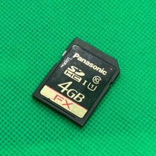 Panasonic 4 GB scheda SDHC classe 10 UHS-I scheda di memoria SD ad alta velocità