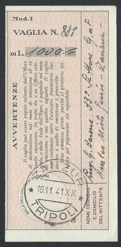 Storia postale colonie libia - colonie,