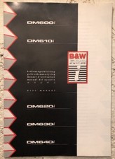 600 series dm600i - 600, 610i