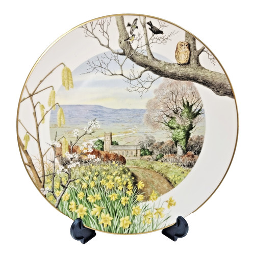 Royal worcester plate english - worcester,
