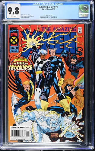The amazing men l - x-men, l'età
