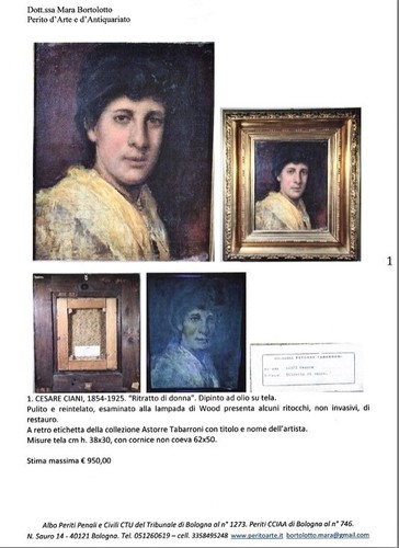 Quadro olio tela fine - quadro,