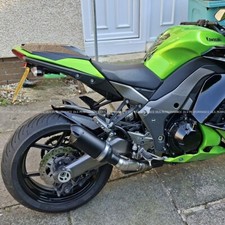 Scarico Doppio Kawasaki Z1000 SX Nero 2010 - 2021