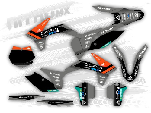 Kit grafica nitromx per ktm - grafica,
