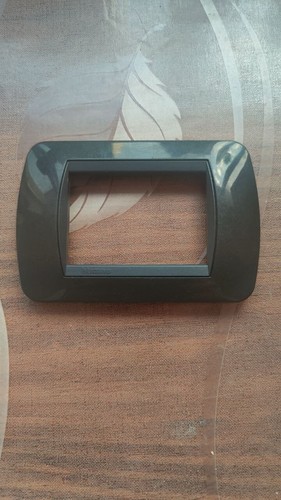 Placca plastica grigio - placca,