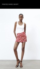 NWT Zara Printed Pareo Skirt