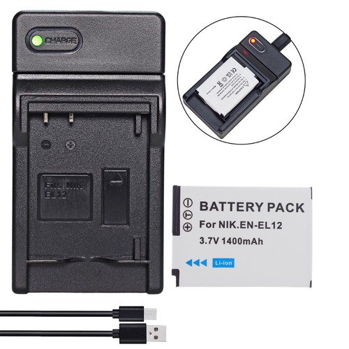 Batteria caricatore el12 - e, en-el12