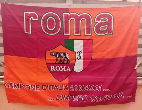 Bandiera roma campione - bandiera,