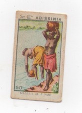 Figurina anteguerra Lesta ABISSINIA s. III n. 50: Massaie al fiume (a seno nudo)