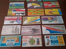 LOTTO 23 BIGLIETTI VINTAGE