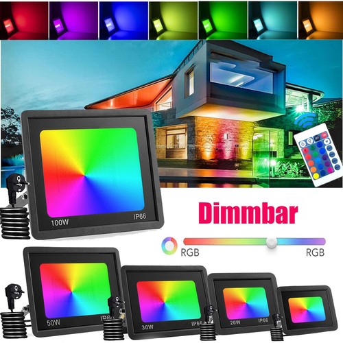 Proiettore led rgb 100 w - rgb,