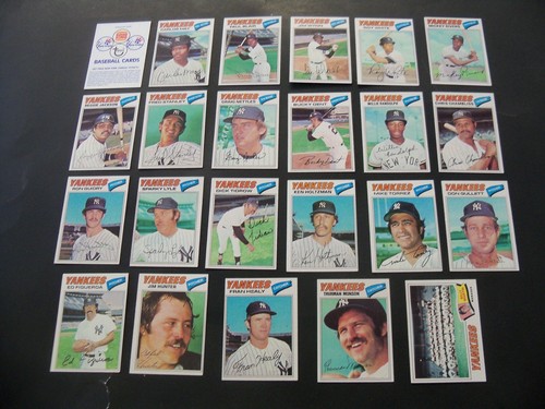 1977 topps baseball burger - topps,