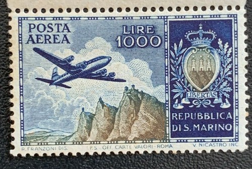 Francobollo posta aerea - francobollo,