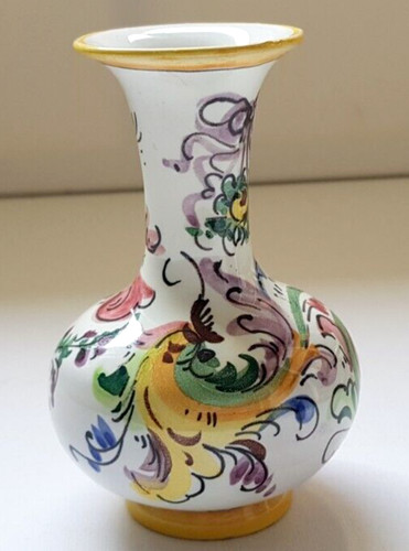 Mini vaso maiolica - , italiana