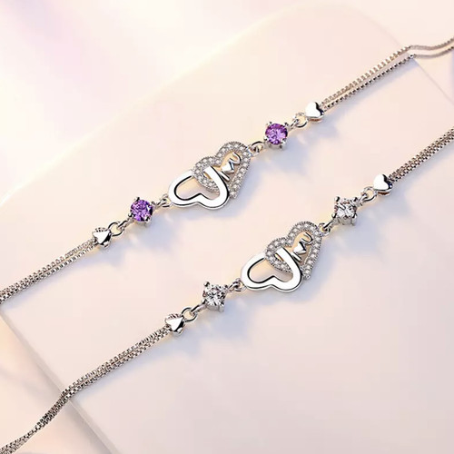 Bracciale cuore gioielli donna