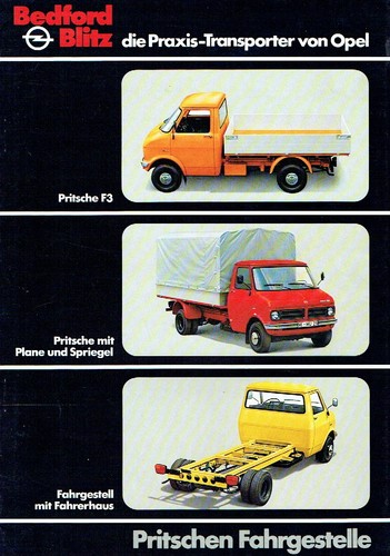 Opel bedford depliant flash - depliant,