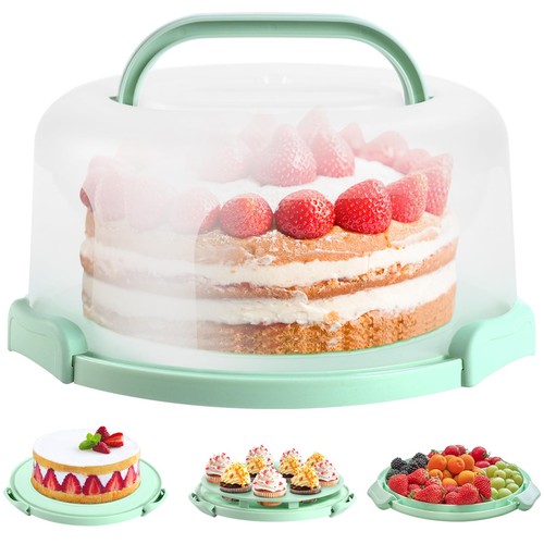 Porta torte rotondo portatile - torte,