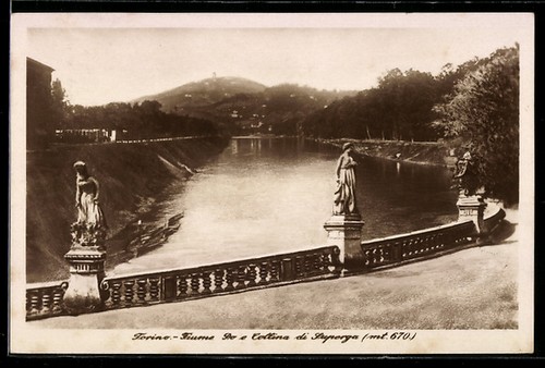 Torino fiume collina di - po,