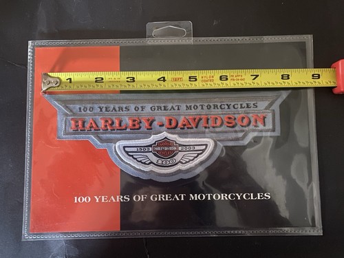 Harley davidson patch 100 - harley,