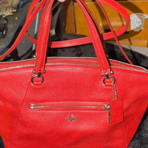 Borsa coach rossa ciottoli - coach,