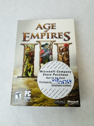 Microsoft age empires iii - empires,