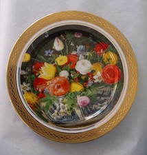 PIATTO GOLDENFLOWERS CM. 31