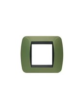 Bticino l4802vr placca 2 posti