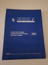 Ferrari 400i Catalogo Parti Di