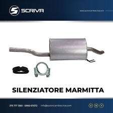 MARMITTA SILENZIATORE POSTERIORE FIAT PUNTO(188) 1.2 16V + Kit Montaggio