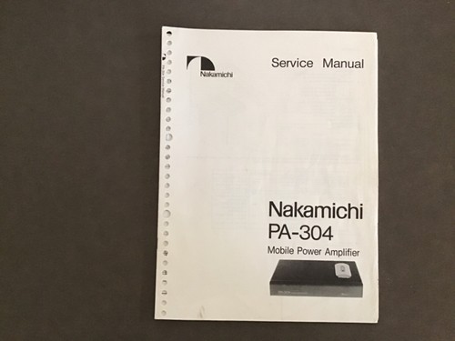 Nakamichi 304 amplificatore - pa-304,