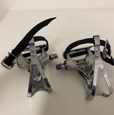 Shimano 600 PD 6207 vintage rennrad pedali Pedals silber Ex Dura Ace Arabesque