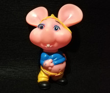 Topo Gigio Pupazzo gomma Testa