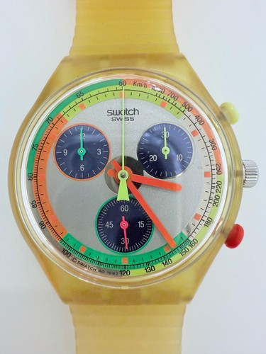 Swatch chrono jelly - jelly, stag