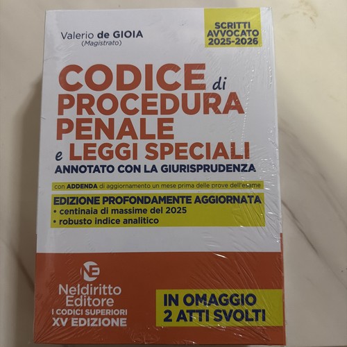 Codice procedura penale e - di,