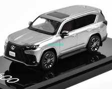 BN Hobby Japan 1:64 argento LX600 lusso SUV modello sportivo auto in metallo pressofuso