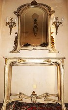 SPECCHIO TAVOLO CONSOLLE