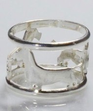 Anello a fascia traforata 3