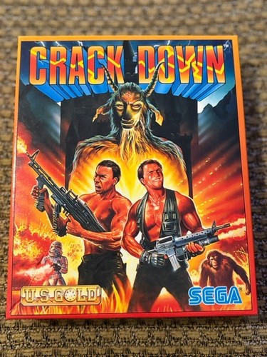 Gioco crack down sega amiga - gioco,