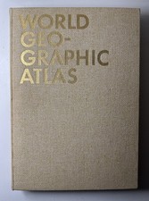 World Geo-Graphic Atlas 1953 Herbert Bayer Container Corp of America Slipcase