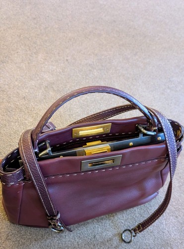 Borsa media fendi peekaboo - fendi,
