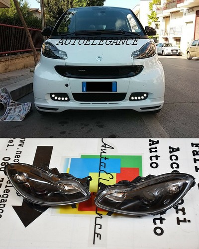 Fari anteriori neri smart - anteriori, 451